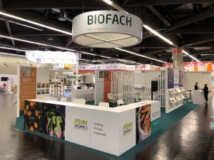 Biofach-messuosasto toteutus Messeforum Oy