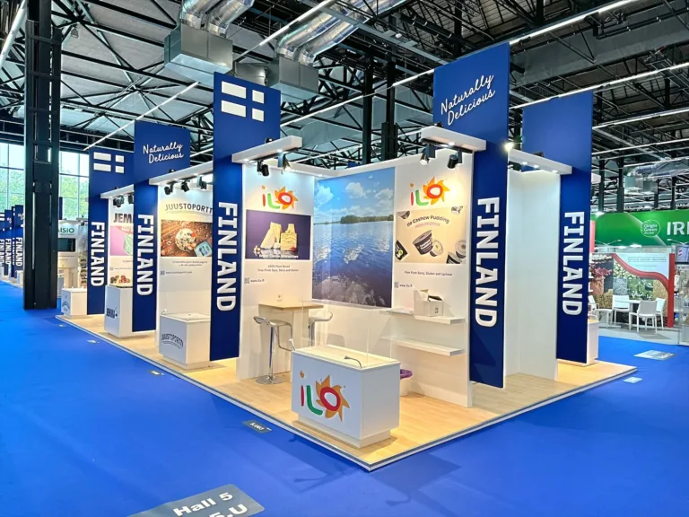 PLMA Suomi-paviljonki Messeforumin toteuttamana