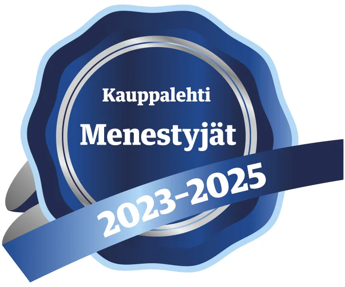 Kauppalehti kestomenestyjät -logo