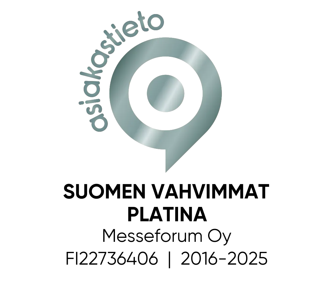 Suomen vahvimmat 2025 Messeforum logo