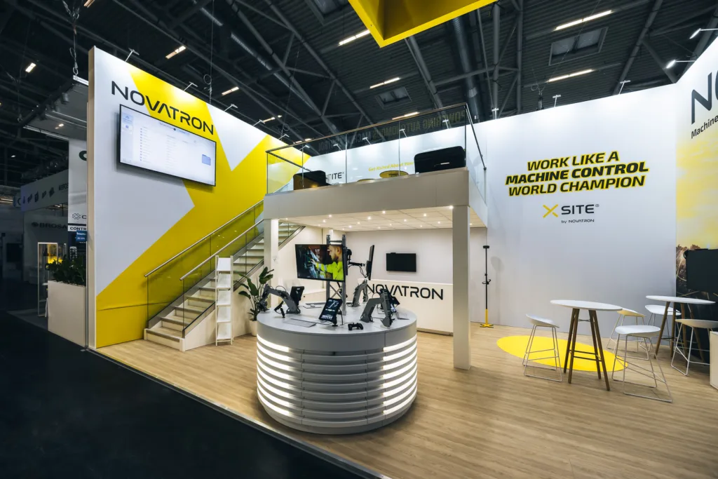 Carbon neutral exhibition stand